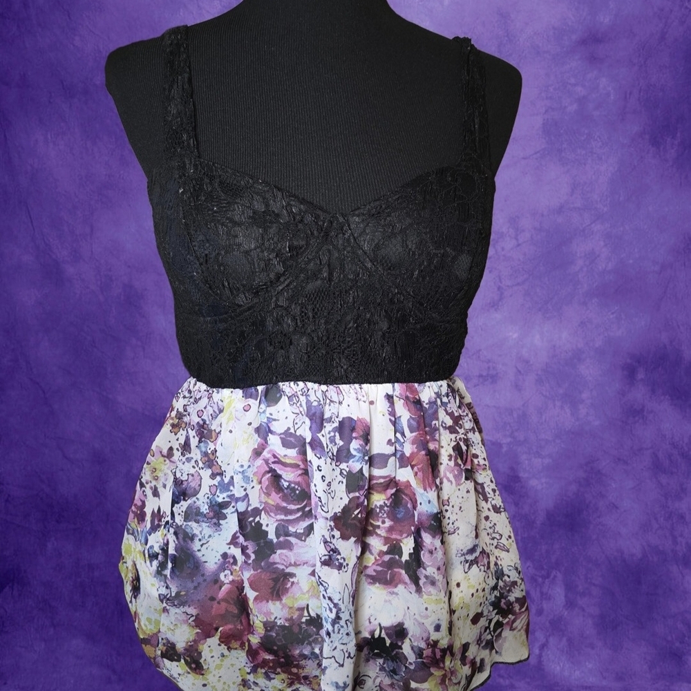 Lace & Chiffon Camisole